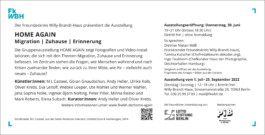 HOME AGAIN exhibition, Willy-Brandt-Haus, curated by Andy Heller & Oliver Krebs 
