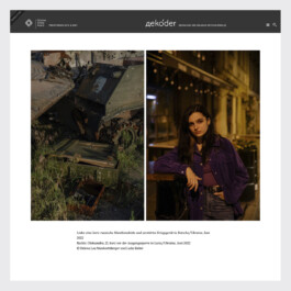 dekoder, Helena Lea Manhartsberger, Laila Sieber, Bildredaktion, picture editor Andy Heller 