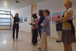 IRAN inside out group exhibition with Forough Alaei, Mashid Mohadjerin, Beatrice Minda, Sarah Sasani and Shirana Shahbazi curated by Andy Heller and Mirja Linnekugel Willy-Brandt-Haus, Berlin photography, video 