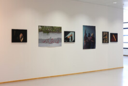 IRAN inside out group exhibition with Forough Alaei, Mashid Mohadjerin, Beatrice Minda, Sarah Sasani and Shirana Shahbazi curated by Andy Heller and Mirja Linnekugel Willy-Brandt-Haus, Berlin photography, video 