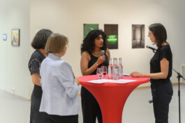 IRAN inside out group exhibition with Forough Alaei, Mashid Mohadjerin, Beatrice Minda, Sarah Sasani and Shirana Shahbazi curated by Andy Heller and Mirja Linnekugel Willy-Brandt-Haus, Berlin photography, video 