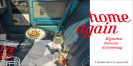 HOME AGAIN Migration | Home | Memory curated by Andy Heller & Oliver Krebs ML Casteel Hannah Darabi Göran Gnaudschun Andy Heller Ulrike Kolb Oliver Krebs Eva Leitolf Wiebke Loeper Ute Mahler & Werner Mahler Jana Sophia Nolle Ingmar Björn Nolting Peter Piller Minna Rainio Mark Roberts Elena Subach Stadthaus Ulm Münsterplatz 50 89073 Ulm Opening October 6th, 2024 at 11.30 am Exhibition October 7th, 2024 – January 12th, 2025 